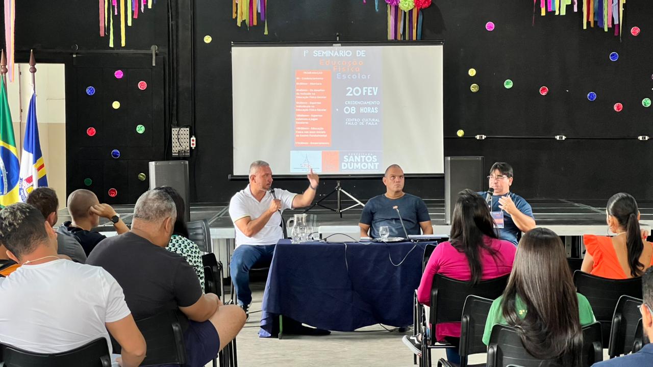 Vídeo: Santos Dumont realiza 1º Seminário de Educação Física Escolar